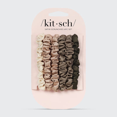 Kitsch Petite Satin Scrunchies
