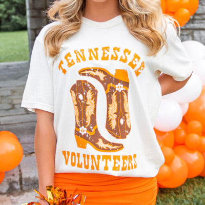 TN Volunteers Cowboy Boots Tee