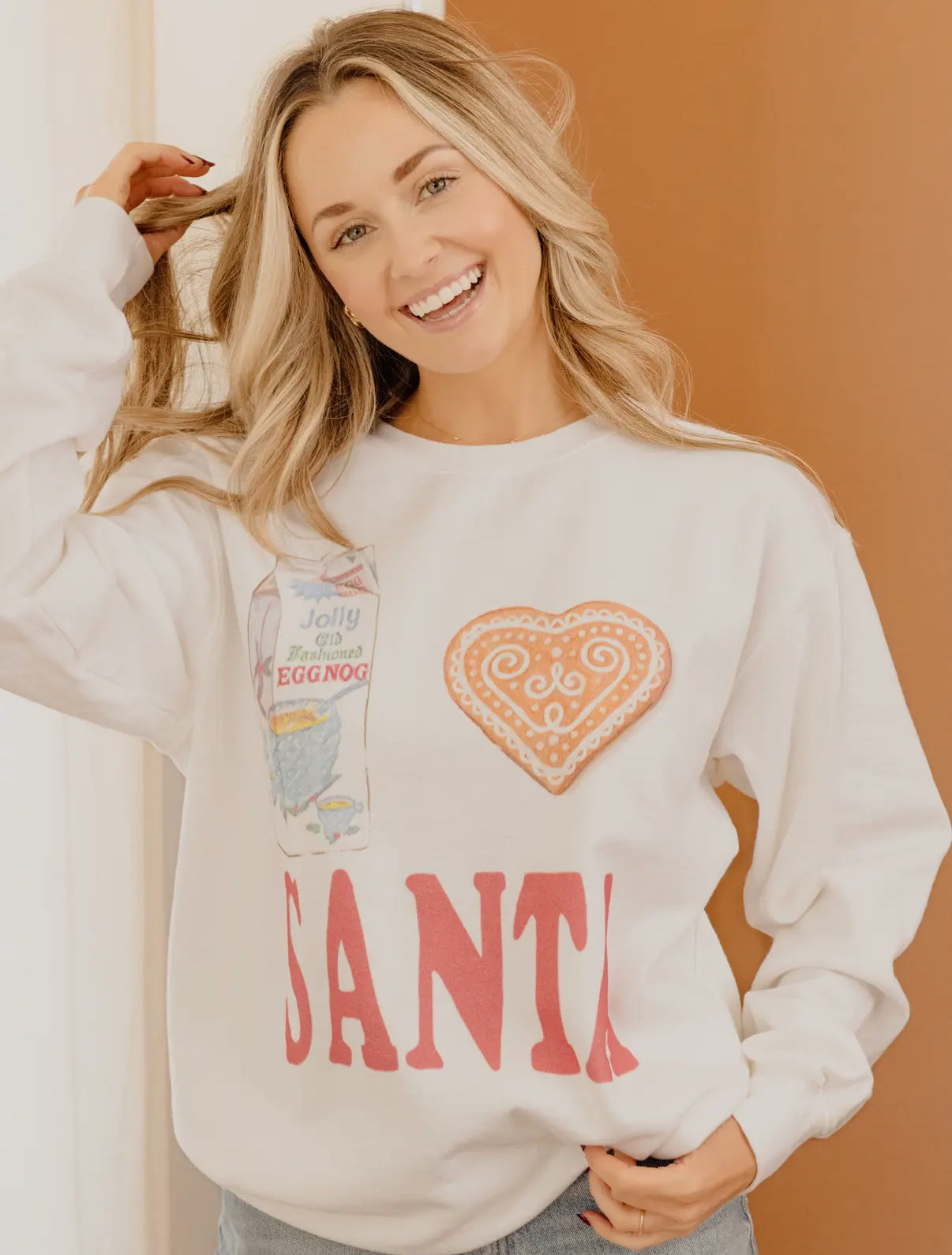 Christmas I Heart Santa Sweatshirt