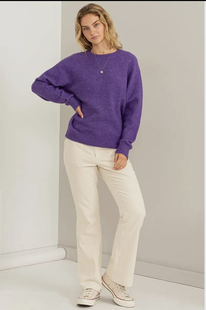 Purple Sweater