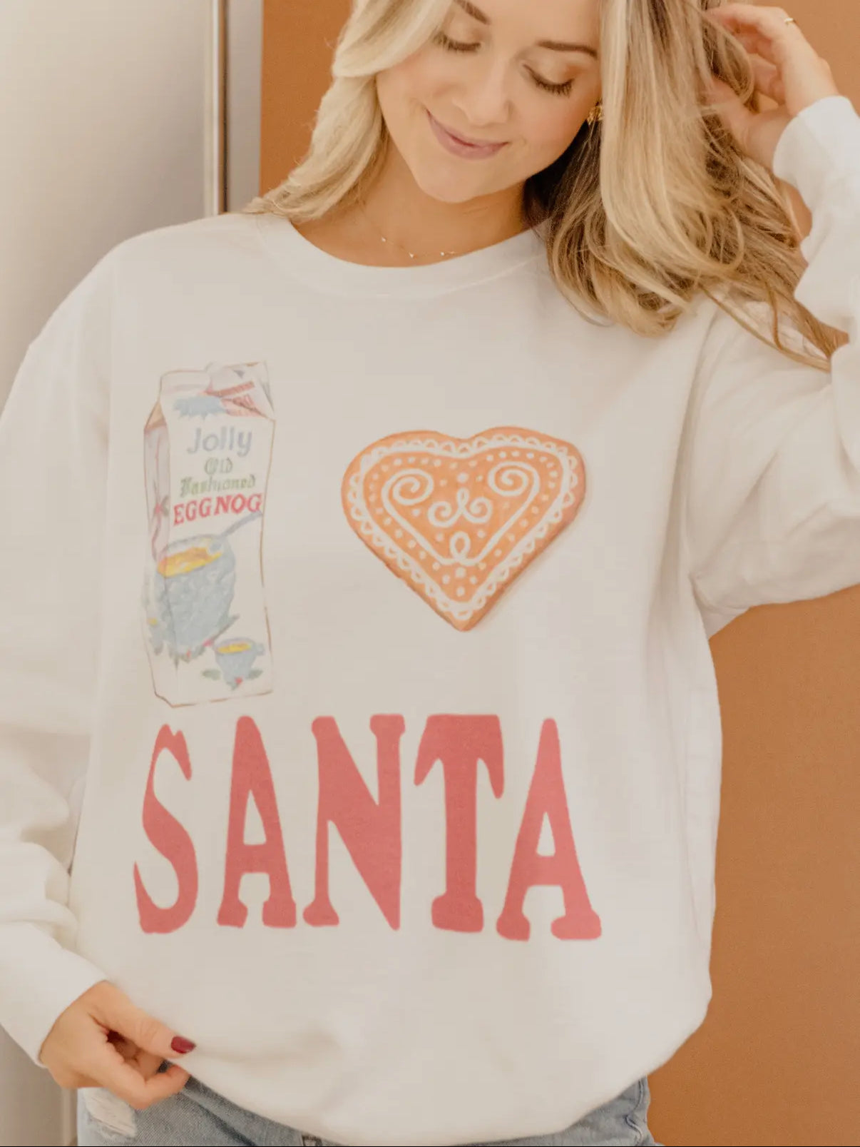 Christmas I Heart Santa Sweatshirt