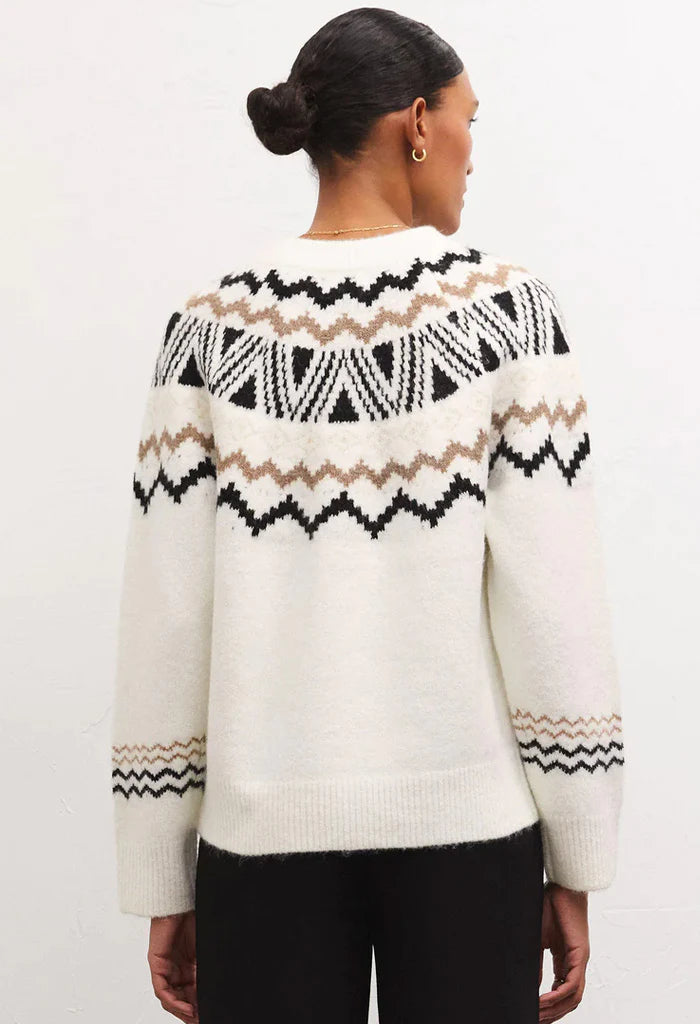 Z Supply Finnley Fairisle Sweater