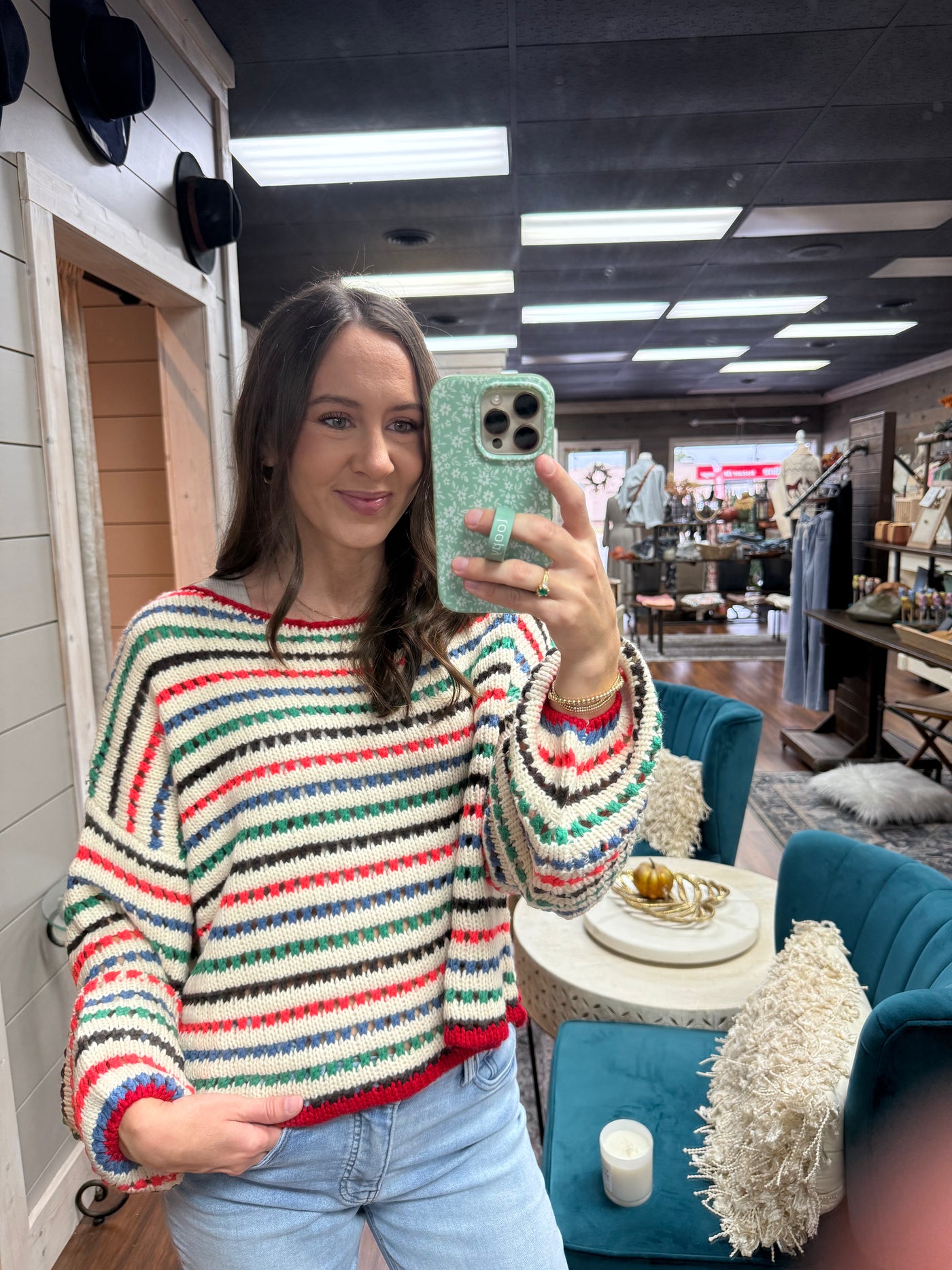 Multicolor Stripe Sweater