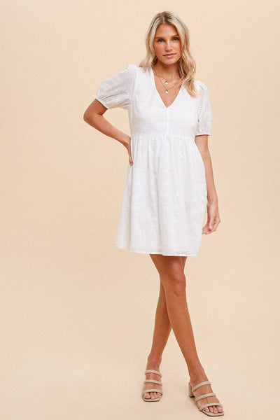 Easy Elegance White Dress