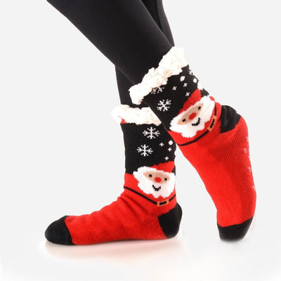 Christmas Sherpa Socks