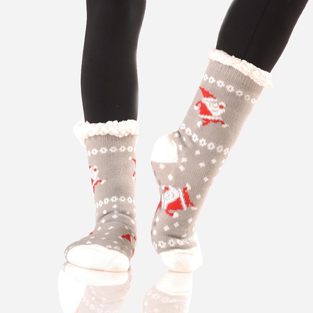 Christmas Sherpa Socks