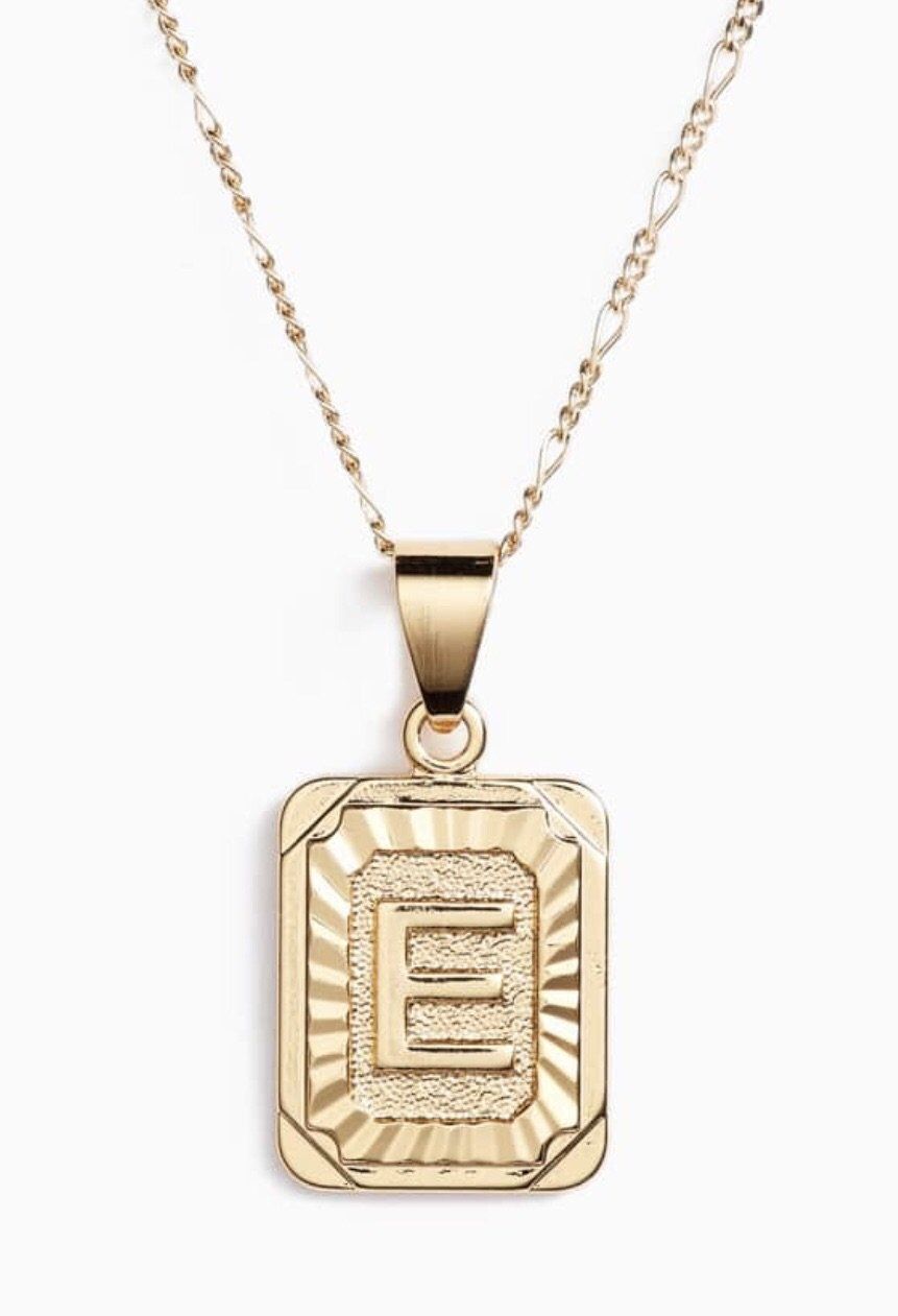 Bracha Initial Pendant Necklace - Tiger Lily Boutique TN