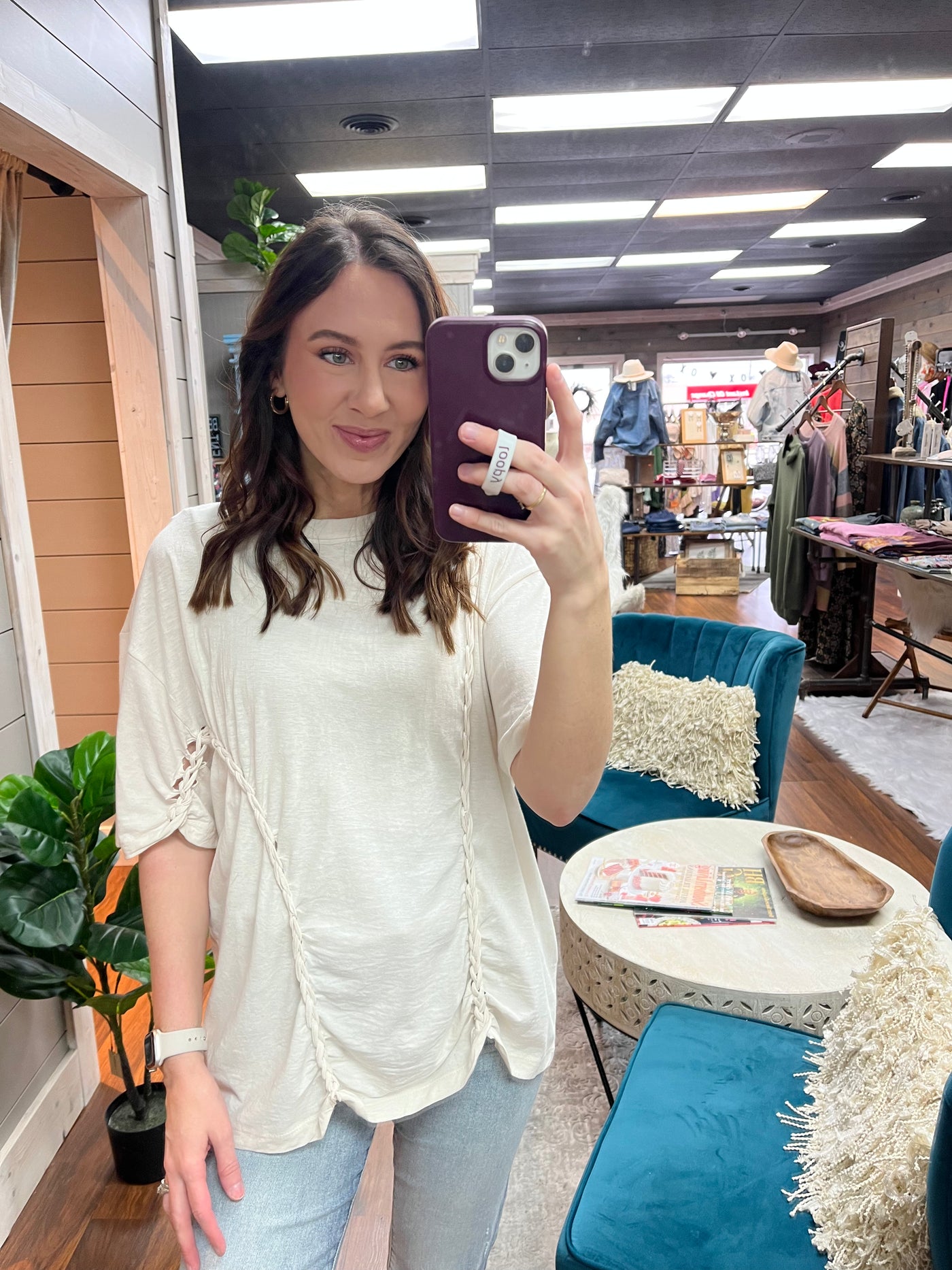 Free People Moonlit Midi Tee