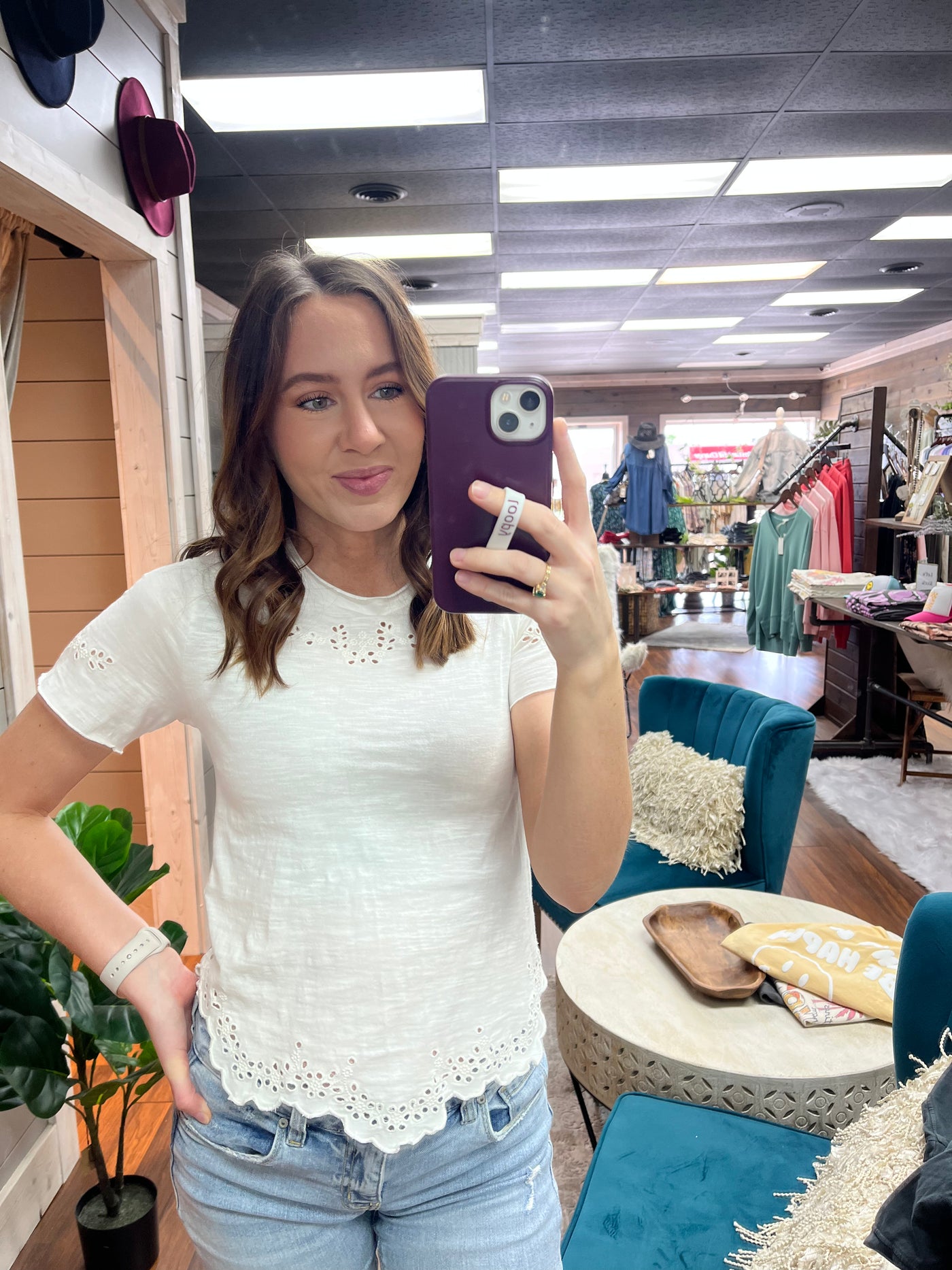 Free People Call Me Baby Tee