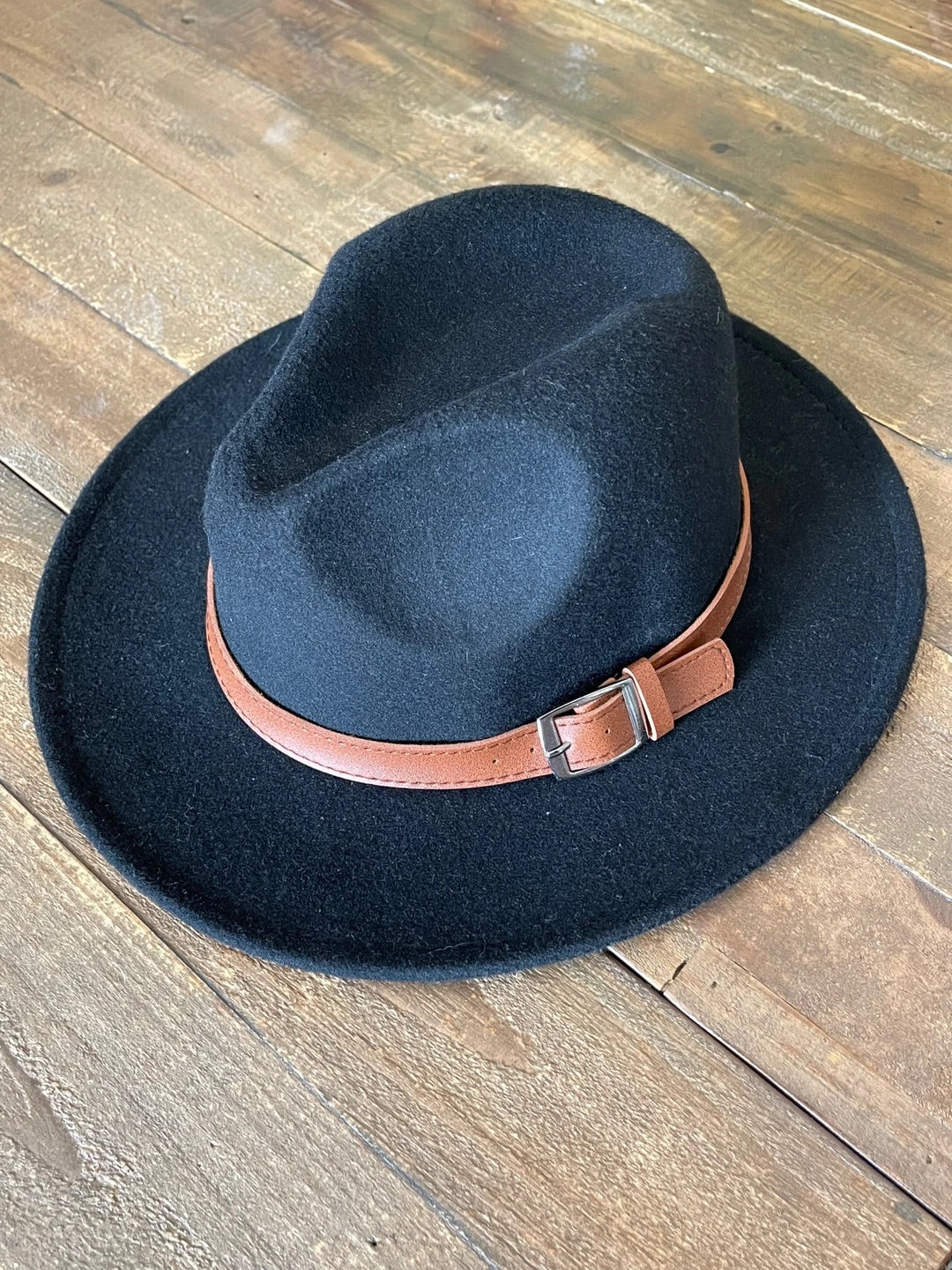 Belted Fedora Hat