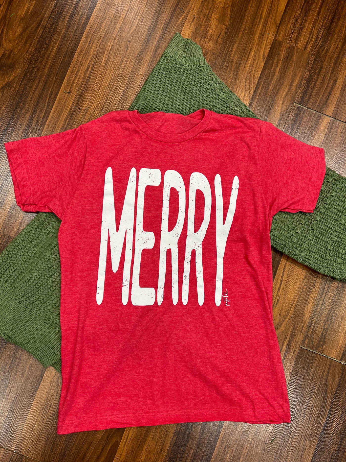 Red Merry Tee