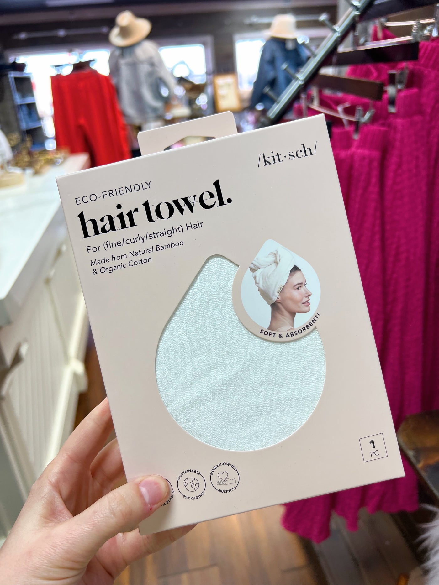 Eco-Friendly Hair Towel – KITSCH