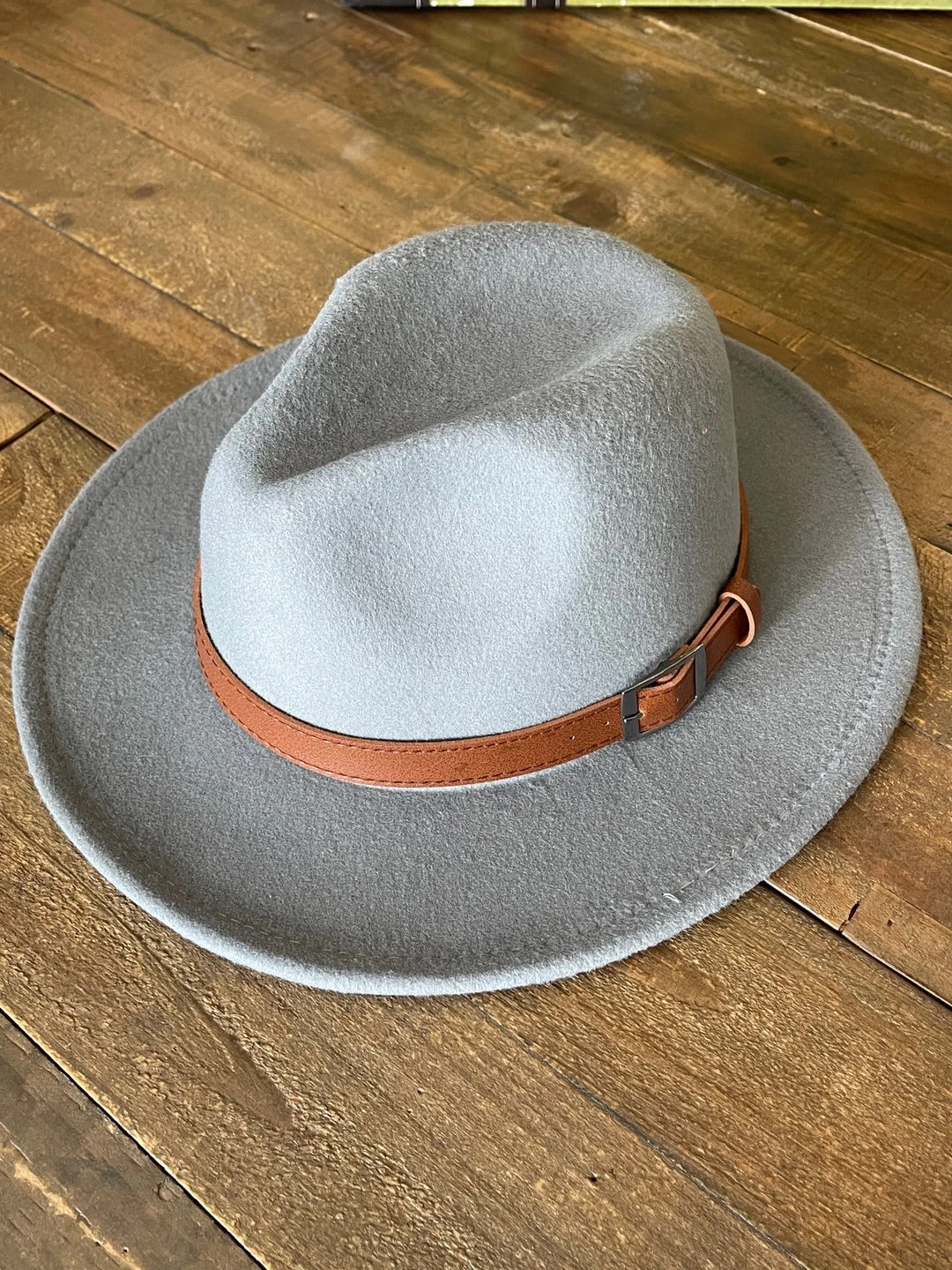 Belted Fedora Hat
